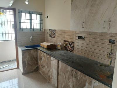 Kitchen Image of 1000 Sq.ft 2 BHK Builder Floor for rent in Murugeshpalya Bengaluru for Rs. 38000