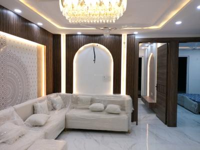 Living Room Image of 811 Sq.ft 3 BHK Builder Floor for sale in Bharat Vihar New Delhi for Rs. 9000000