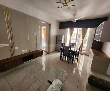 Hall Image of 1375 Sq.ft 3 BHK Apartment / Flat for rent in Rishita Manhattan, Gomti Nagar Extension Lucknow for Rs. 45000