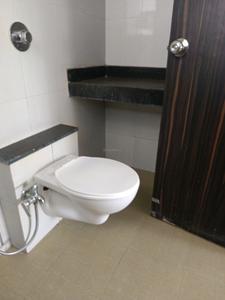 Common Bathroom Image of 525 Sq.ft 1 BHK Apartment / Flat for rent in Kingston Aura A B C D E And Apex, Handewadi Pune for Rs. 13000