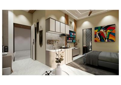 Bedroom Image of 550 Sq.ft 1 RK Studio for sale in Jagatpura Jaipur for Rs. 4000000