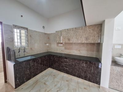 Kitchen Image of 1450 Sq.ft 3 BHK Builder Floor for rent in Hulimavu Bengaluru for Rs. 41000