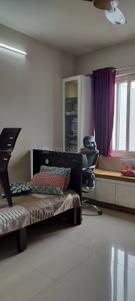 Bedroom Image of 1575 Sq.ft 3 BHK Apartment / Flat for rent in SJR Blue Waters, Parappana Agrahara Bengaluru for Rs. 70000