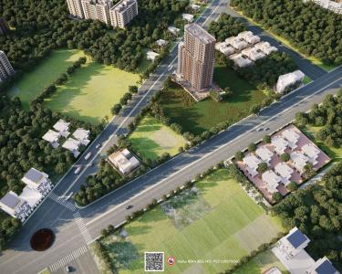 Image of 1040 Sq.ft 3 BHK Apartment / Flat for sale in Sai Sky Marina, Chikhali, Pune for Rs. 7500000