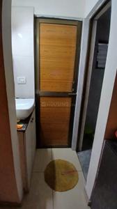 Kitchen Image of 790 Sq.ft 2 BHK Apartment / Flat for sale in Darshanam Pushpam Heights, Tarsali Vadodara for Rs. 2550000