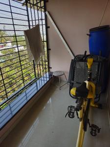 Balcony Image of 1600 Sq.ft 3 BHK Apartment / Flat for sale in Tithal Valsad for Rs. 4800000