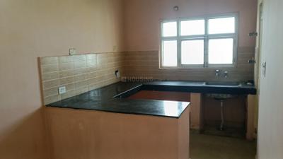 Kitchen Image of 850 Sq.ft 1 BHK Apartment / Flat for rent in AKASH ENCLAVE, Vrindavan Yojana Lucknow for Rs. 12500