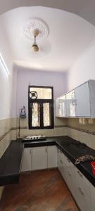 Kitchen Image of 550 Sq.ft 2 BHK Apartment / Flat for rent in Rohini Builder Floors, Sector 24 Rohini New Delhi for Rs. 26000