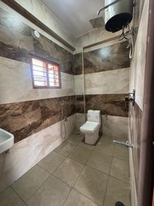 Bathroom Image of 350 Sq.ft 1 RK Independent House for rent in Annapurneshwari Nagar Bengaluru for Rs. 10000