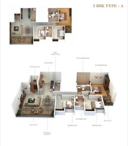Image of 2200 Sq.ft 4 BHK Apartment / Flat for sale in VB Aundh Renaissance, Aundh, Pune for Rs. 41500000