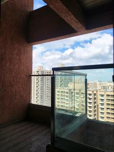 Living Room Image of 810 Sq.ft 2 BHK Apartment / Flat for rent in VTP Aethereus Phase 2, Mahalunge Pune for Rs. 35000