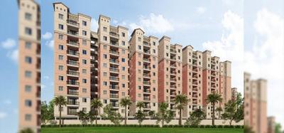 Image of 810 Sq.ft 2 BHK Apartment / Flat for sale in Urbanrise Spring Is In The Air, Miyapur, Hyderabad for Rs. 6600000