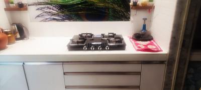 Kitchen Image of 1132 Sq.ft 2 BHK Apartment / Flat for rent in Soham Tropical Lagoon, Kasarvadavali Thane for Rs. 60000