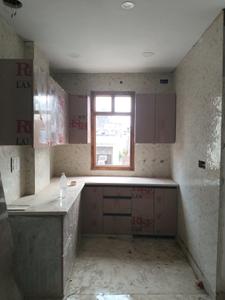 Kitchen Image of 610 Sq.ft 2 BHK Builder Floor for rent in Shastri Nagar New Delhi for Rs. 20000
