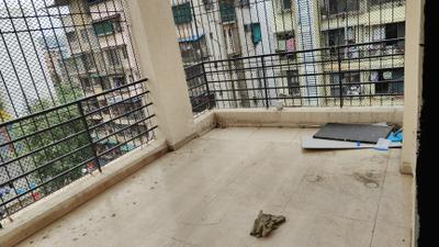 Balcony Image of 750 Sq.ft 1 BHK Apartment / Flat for sale in Sangam Enclave, Airoli Navi Mumbai for Rs. 9900000