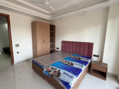 Bedroom Image of 700 Sq.ft 1 BHK Builder Floor for rent in Sector 57 Gurgaon for Rs. 33000