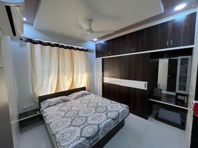 Bedroom Image of 1301 Sq.ft 2 BHK Apartment / Flat for sale in Shadhna Skywalk, Chandkheda Ahmedabad for Rs. 6500000