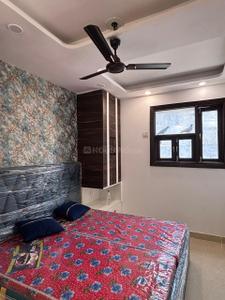 Bedroom Image of 1100 Sq.ft 3 BHK Apartment / Flat for rent in Hastsal New Delhi for Rs. 30000