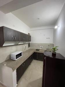 Kitchen Image of 2100 Sq.ft 2 BHK Builder Floor for rent in Sector 27 Gurgaon for Rs. 55000