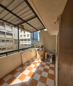 Balcony Image of 1000 Sq.ft 2 BHK Apartment / Flat for rent in Karve Nagar Pune for Rs. 40000