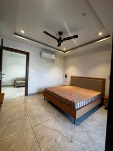 Bedroom Image of 650 Sq.ft 1 BHK Builder Floor for rent in Scheme No 54 Indore for Rs. 32000