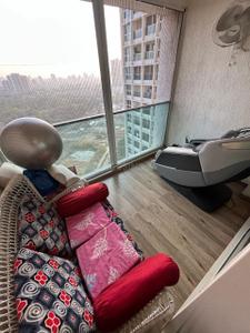 Balcony Image of 900 Sq.ft 2 BHK Apartment / Flat for sale in Aurum Q Residences R3, Ghansoli Navi Mumbai for Rs. 22250000