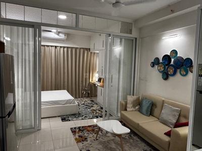 Bathroom Image of 500 Sq.ft 1 RK Apartment / Flat for rent in L And T Raintree Boulevard, Sahakara Nagar Bengaluru for Rs. 40000