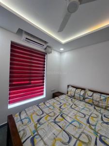 Bedroom Image of 575 Sq.ft 1 BHK Apartment / Flat for rent in Vyttila Kochi for Rs. 35000
