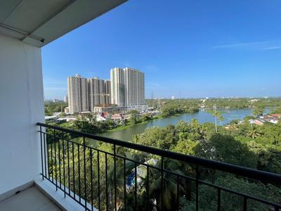 Balcony Image of 1650 Sq.ft 3 BHK Apartment / Flat for sale in Santhi Riverdale, Vyttila Kochi for Rs. 10500000