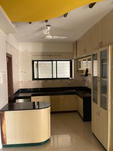 Kitchen Image of 1500 Sq.ft 3 BHK Apartment / Flat for rent in Gagan Vihar, Ganga Dham Pune for Rs. 50000