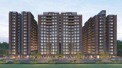 Image of 1890 Sq.ft 3 BHK Apartment / Flat for sale in Rameshwar City, Ghatlodiya, Ahmedabad for Rs. 9828000