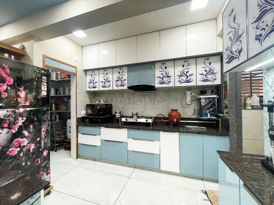Kitchen Image of 1800 Sq.ft 3 BHK Apartment / Flat for sale in Seventh Bliss, Gota Ahmedabad for Rs. 13100000