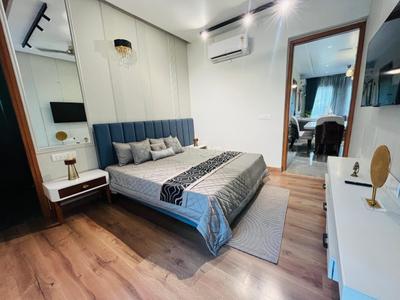 Bedroom Image of 1100 Sq.ft 3 BHK Apartment / Flat for sale in Motiaz Blue Ridge, Sanauli Zirakpur for Rs. 10500000