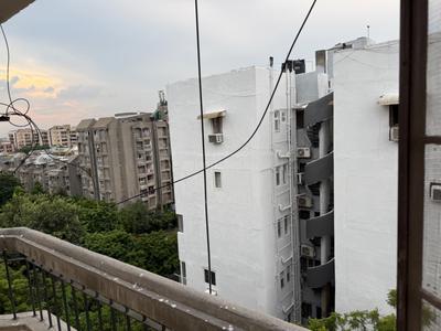 Balcony Image of 1926 Sq.ft 3.5 BHK Apartment / Flat for rent in Vasundhara Enclave New Delhi for Rs. 55000
