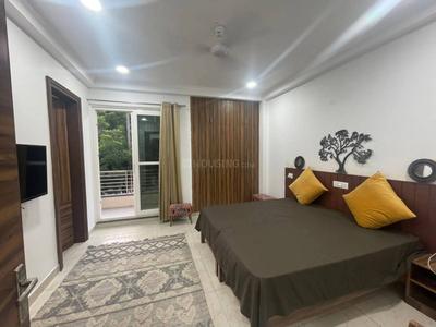Bedroom Image of 1200 Sq.ft 1 BHK Apartment / Flat for rent in Sector 51 Gurgaon for Rs. 35000