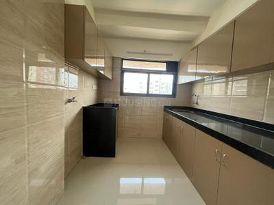 Kitchen Image of 931 Sq.ft 3 BHK Apartment / Flat for rent in Prabhav Arisha, Chembur Mumbai for Rs. 70000