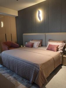Bedroom Image of 1800 Sq.ft 3 BHK Apartment / Flat for sale in Krishna Atlantis Grand, Bhabat Zirakpur for Rs. 13900000