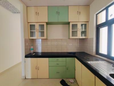 Kitchen Image of 1100 Sq.ft 3 BHK Apartment / Flat for rent in Unimark Lakewood Estate, New Garia Kolkata for Rs. 44000