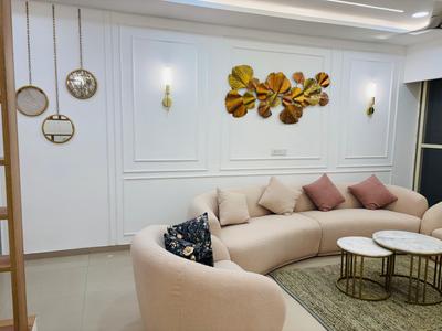 Hall Image of 2200 Sq.ft 3 BHK Apartment / Flat for rent in Chugh Grande Exotica Aura I, Bicholi Hapsi Indore for Rs. 55000