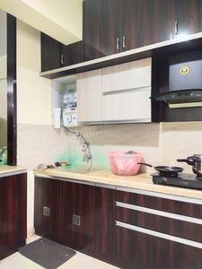 Kitchen Image of 1450 Sq.ft 3 BHK Apartment / Flat for sale in Vikyath White Meadows by Vikyath Infra, K R Puram Bengaluru for Rs. 15800000