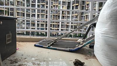 Balcony Image of 1115 Sq.ft 2 BHK Apartment / Flat for sale in Gajra Bhoomi Gardenia, Kalamboli Navi Mumbai for Rs. 8600000