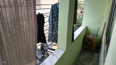 Balcony Image of 650 Sq.ft 1 BHK Apartment / Flat for sale in Sarada Pally Kolkata for Rs. 1900000