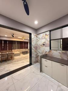 Kitchen Image of 2200 Sq.ft 3 BHK Apartment / Flat for sale in Shree Balaji Wind Park, Vaishno Devi Circle Ahmedabad for Rs. 13151000