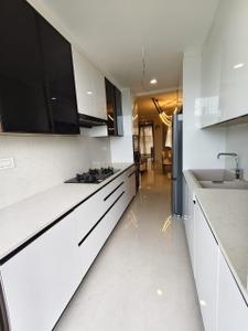 Kitchen Image of 1970 Sq.ft 3 BHK Builder Floor for sale in Motiaz Amelia Estate, Nabha Zirakpur for Rs. 14900000