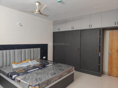Bedroom Image of 1850 Sq.ft 3 BHK Apartment / Flat for rent in Spectra, Financial District Hyderabad for Rs. 68000