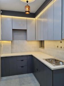 Kitchen Image of 630 Sq.ft 2 BHK Apartment / Flat for sale in Vikram The Residency by Vikram Properties And Builder, Dwarka Mor New Delhi for Rs. 3600000