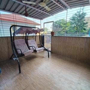 Balcony Image of 1400 Sq.ft 2 BHK Apartment / Flat for rent in Ajit Blue Berry , Kharadi Pune for Rs. 48000