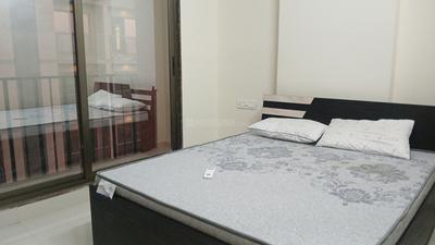 Bedroom Image of 780 Sq.ft 1 BHK Apartment / Flat for rent in Vinayak Prestige Riona, Palanpur Surat for Rs. 20500