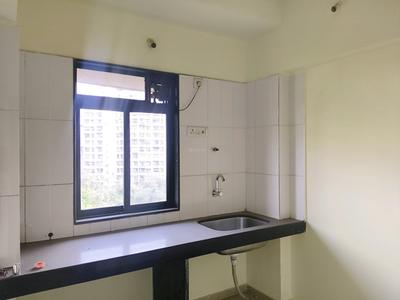 Kitchen Image of 650 Sq.ft 1 BHK Apartment / Flat for sale in Raunak City Sector IV D4, Kalyan West Kalyan for Rs. 3499000