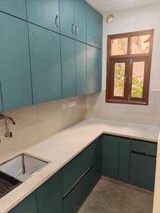 Kitchen Image of 720 Sq.ft 3 BHK Builder Floor for rent in Sector 3 Rohini New Delhi for Rs. 30000